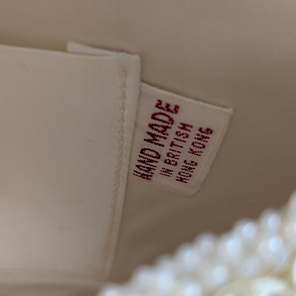 Vintage 1950s/60s Beaded Sequin Clutch, Handmade in British Hong Kong - Picture 7 of 11